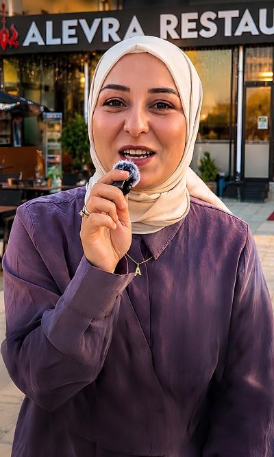 Story reklam influencer A. A.